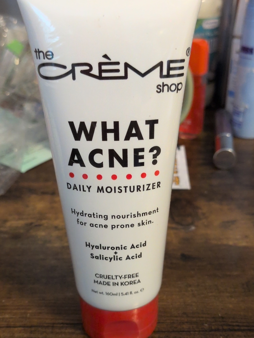 The Crème Shop What Acne? Daily Moisturizer - For Acne Prone Skin